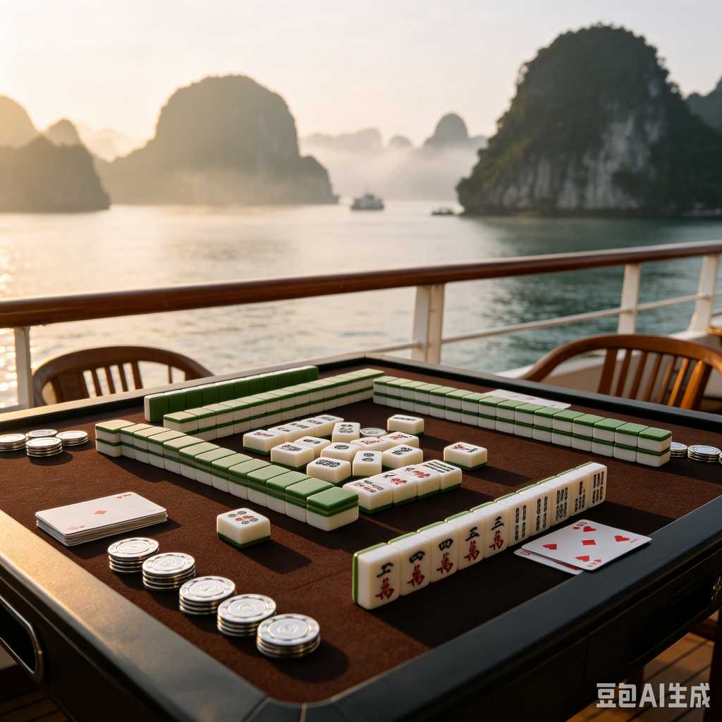 tiny mahjong set for backpack