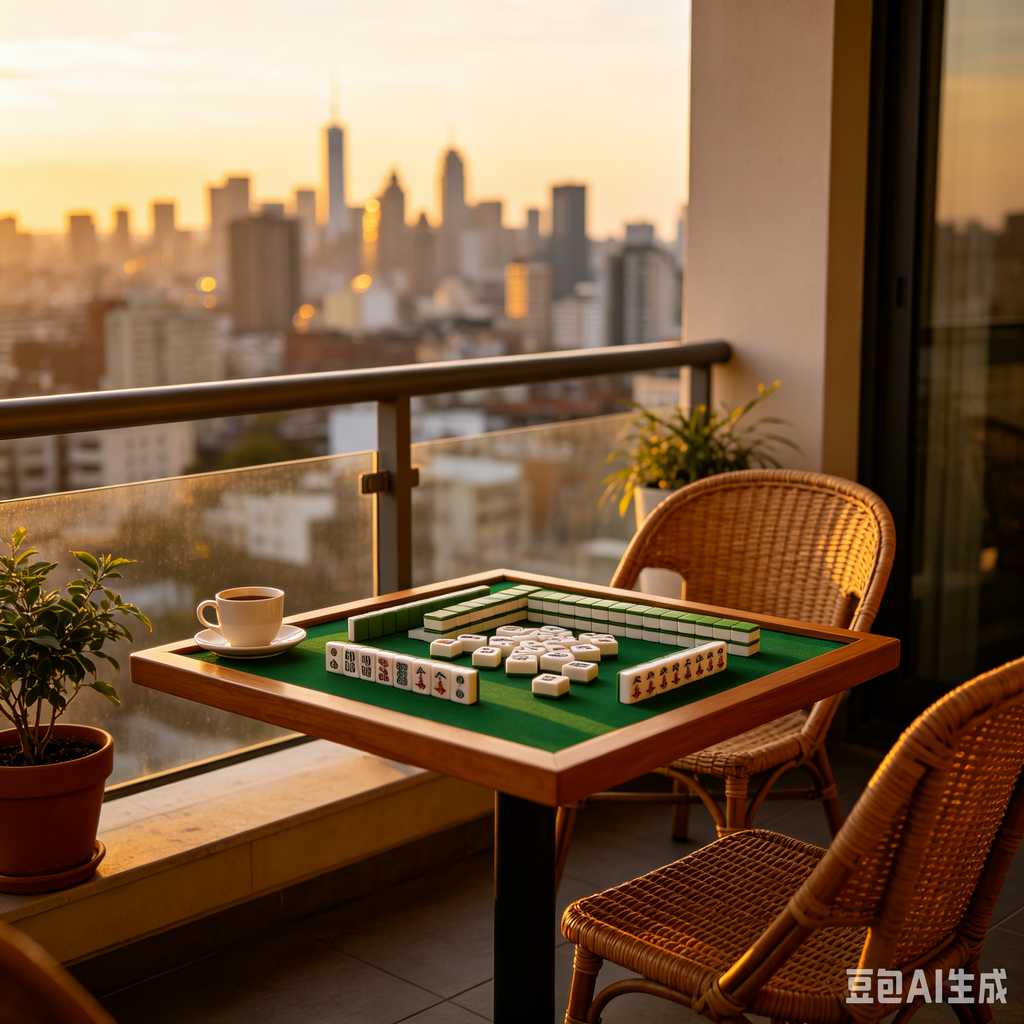 weekend family mahjong game