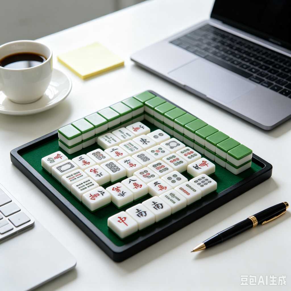 modern mahjong set