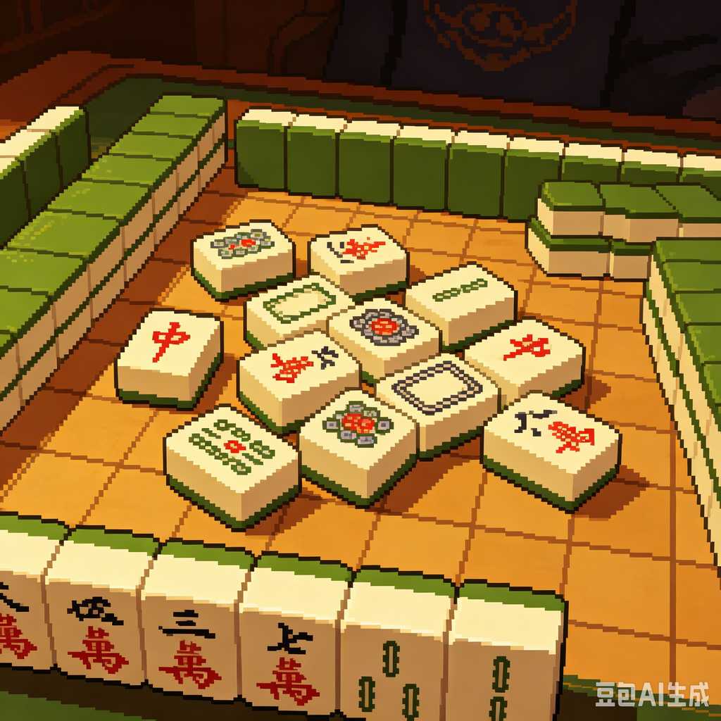 bamboo mahjong set