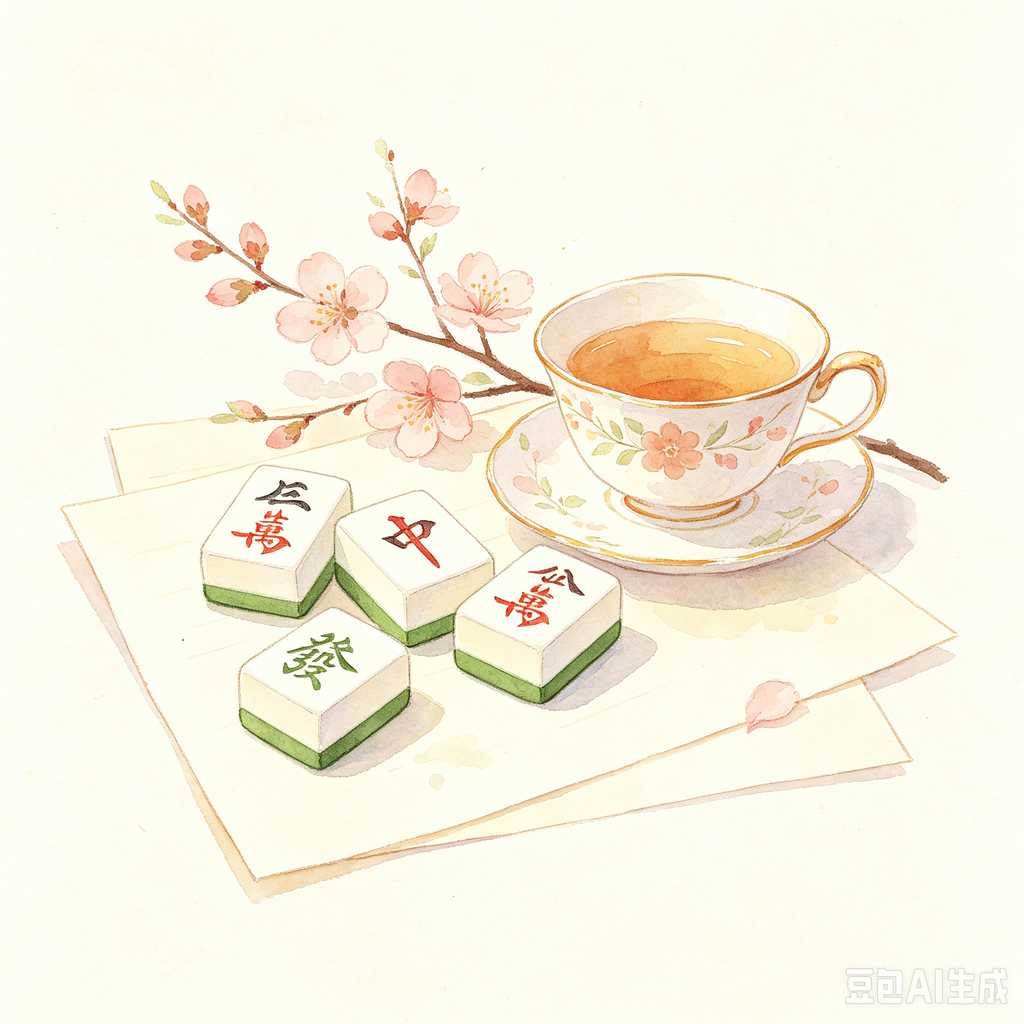 affordable luxury mahjong set